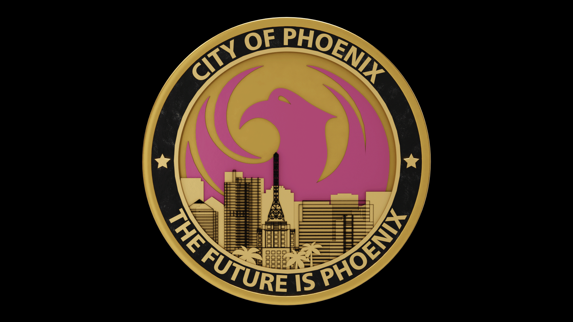 City of Phoenix medallion
