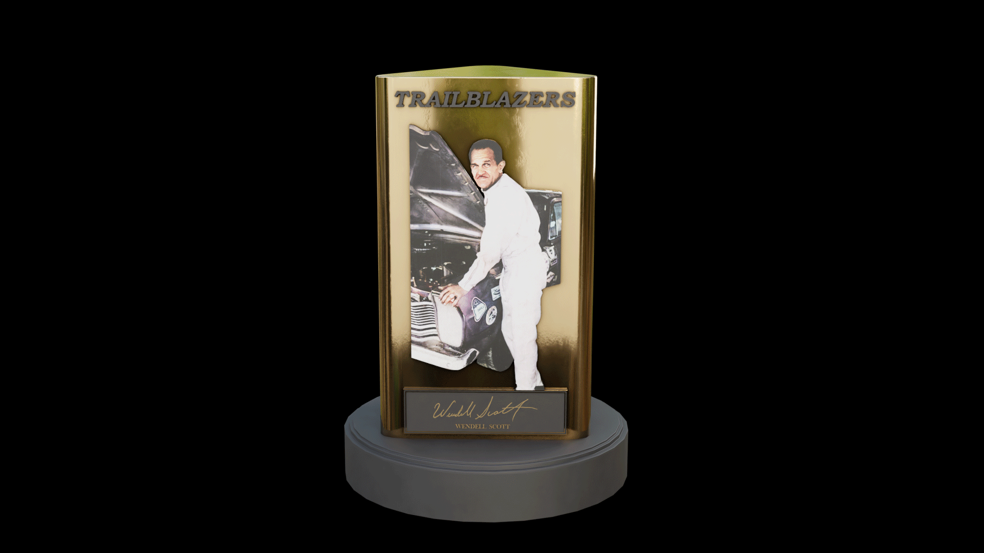 Wendell Scott: Digital Assets - Trailblazers - Monolith