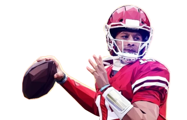 Patrick Mahomes Cutout Figure
